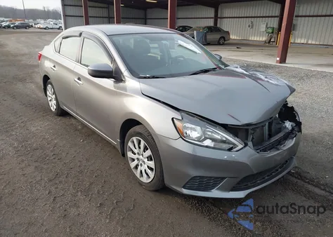2017 Nissan Sentra S из США, поврежденный, VIN 3N1AB7AP2HY382829